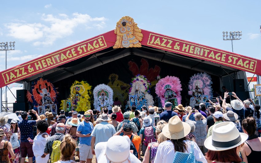 Jazz & Heritage Stage (photo: Catalina Maria Johnson)