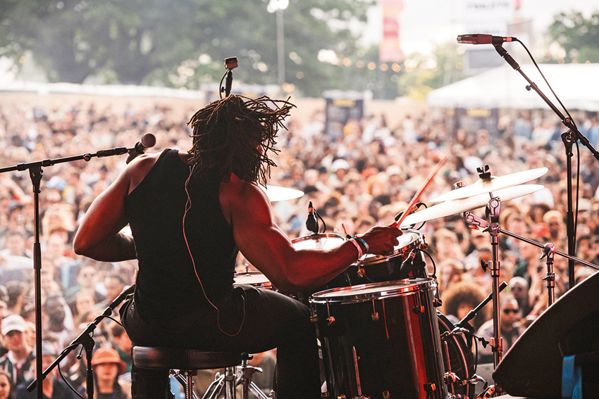 Benjamin James at Cross The Tracks, London, May 25 (photo: Garry Jones)