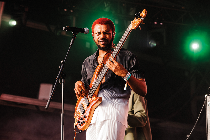 Okorie at Cross The Tracks, London, May 25 (photo: Garry Jones)